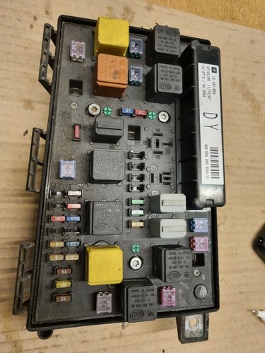 Vauxhall astra zafira fuse - vauxhall,