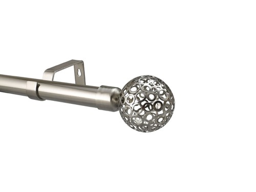 Extendable metal curtain pole - extendable,