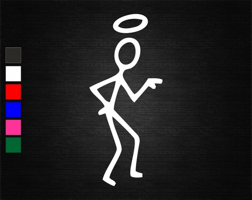 The saint stickman - the, decal