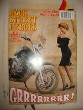 BACK STREET HEROES 6/93 XS650 HD EVO V2 Z1300 SHOVEL 1200 GSX-R1100 RAT TRACKER