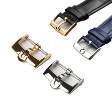 Gold/Silver 16 18 20mm Stainless Steel Buckle/Clasp fit For Omega watch Strap ·