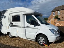 Auto-Sleepers Stanton, 2013  2 berth rear kitchen Mercedes coachbuilt motorhome