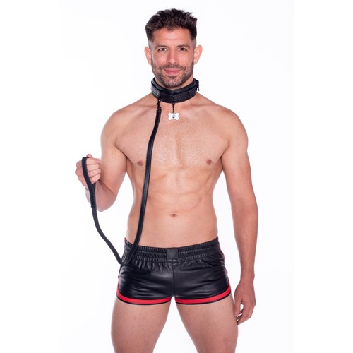 Prowler red collar leash - red,
