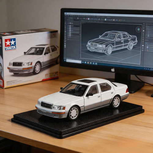 Lexus ls400 diecast alloy - 1:24,