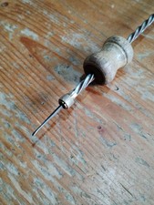 ⚡Vintage Archimedes Push Drill 9" With Bit Unusual Tool Strange Curious Antique 