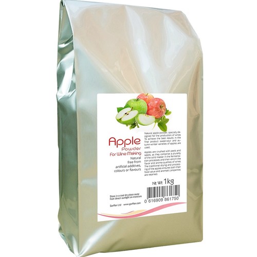 Apple powder granules 1kg - 1kg, for