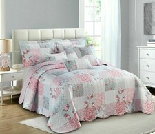 Patchwork Bedspread Quilted