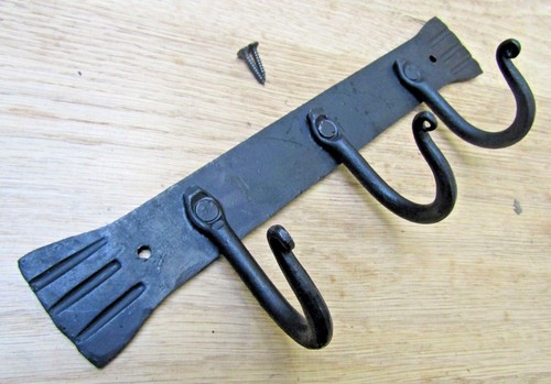 Hook plain hand forged - plain, hand-forged
