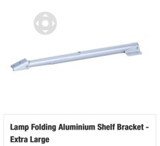 Folding Shelf Bracket Wall Mount 120KG Loading Alloy RV Table Extension Pair X2