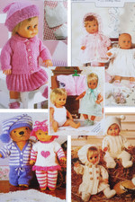 Vintage Doll Clothes Knitting