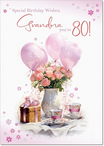 Doodlecards grandma 80th - doodlecards,