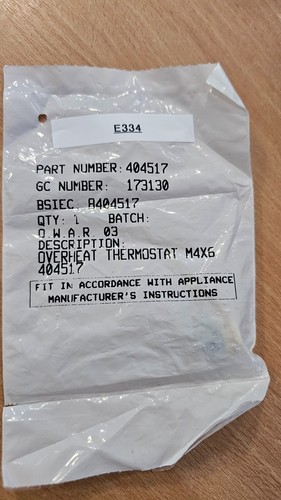 Potterton 404517 overheat - 404517,