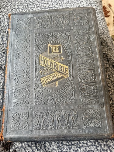 1871 antique illustrated holy - 1871,