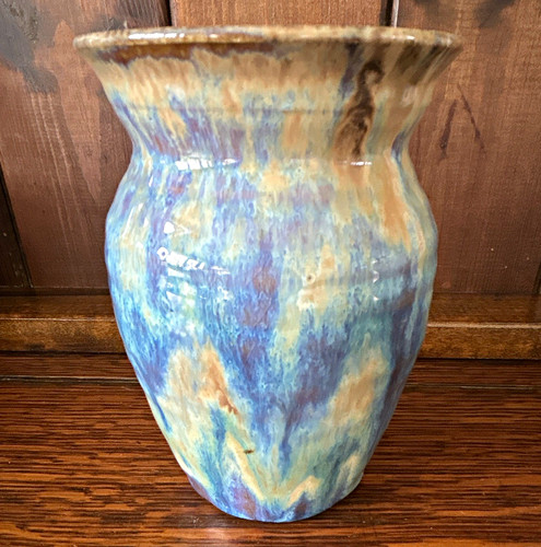 Blue beige glossy - blue,