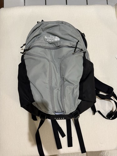 Grey nylon north face - grey,