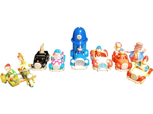 Vintage toy car set noddy - set,