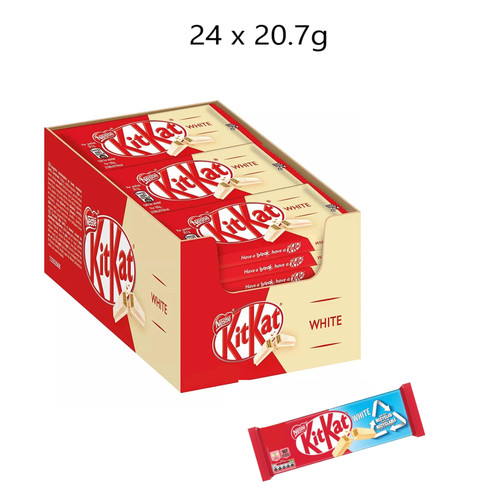 Kitkat white chocolate - white,