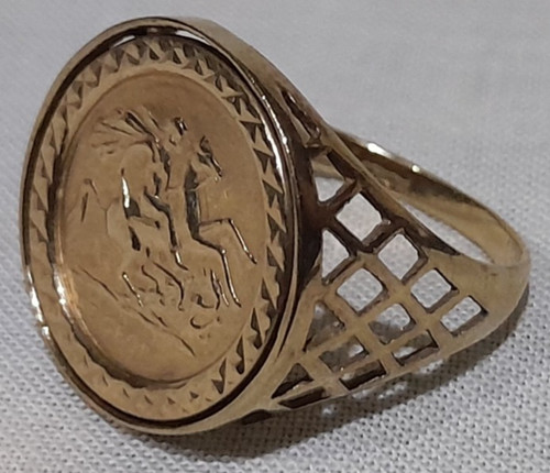 Vintage 9ct yellow gold - vintage, st