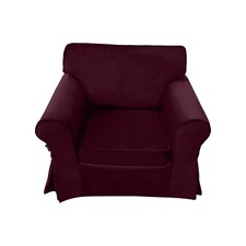Velvet 1 seater Sofa Cover