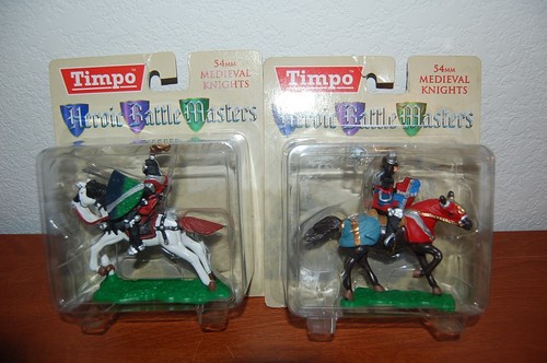 Timpo toys medieval mounted - medieval,