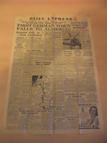 Old vintage daily express orig - express,