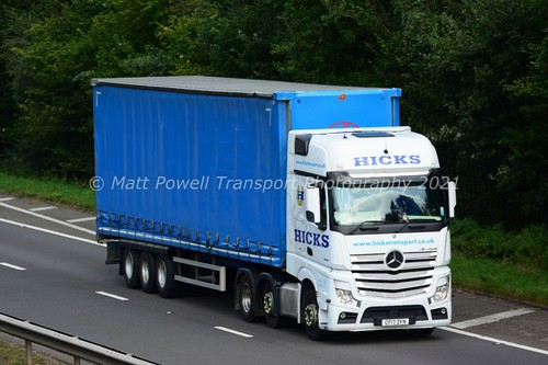 Truck photo 12x8 - -, mercedes