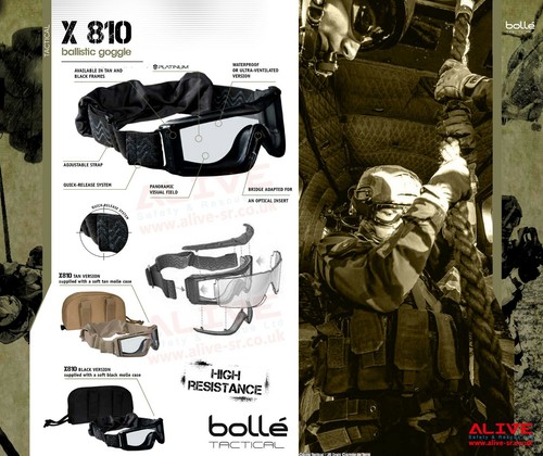 Bolle x810 tactical ballistic - bolle,