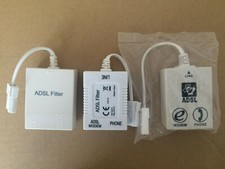 3x ADSL Telephone Phone Microfilter Splitter BT ,Sky ,Talktalk Sameday Dispatch