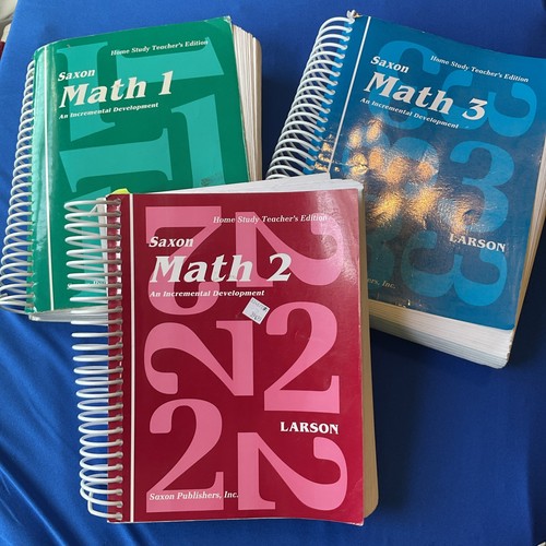 Saxon math 3 teachers - saxon, 2
