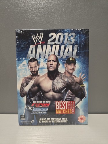 Wwe 2013 annual dvd disc - dvd, set