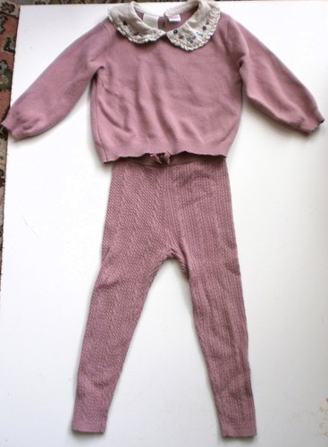 Zara 2pc girls dusky pink - zara,