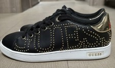 GUESS Size 4 Trainers Black