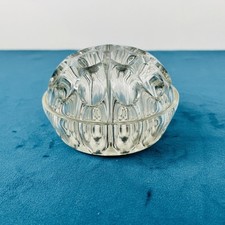 Vintage Clear Glass 19 Hole
