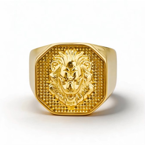 Mens gold plated 316l - plated,