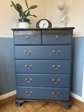 Pine Painted Chest Of Drawers