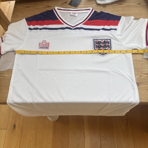 1982 england shirt white - shirt,