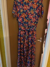 Popsy Floral Jumpsuit Size 20