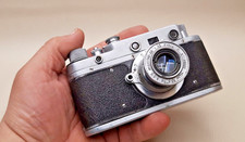 ZORKI C USSR Leica Copy, Film Camera, ƒ3.5/50mm Industar-22 Lens 1957