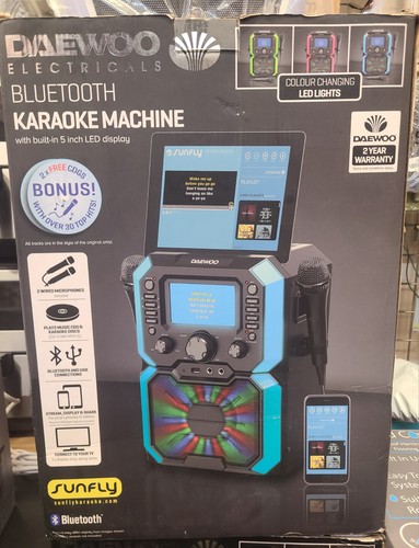 Daewoo bluetooth karaoke - bluetooth,