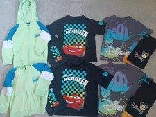 Disney Twins Matching T-shirt & Short Sets x 2 & Jackets x 2 (18-24  months)
