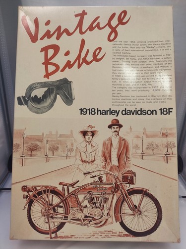Aoshima harley davidson 18f - harley-davidson,