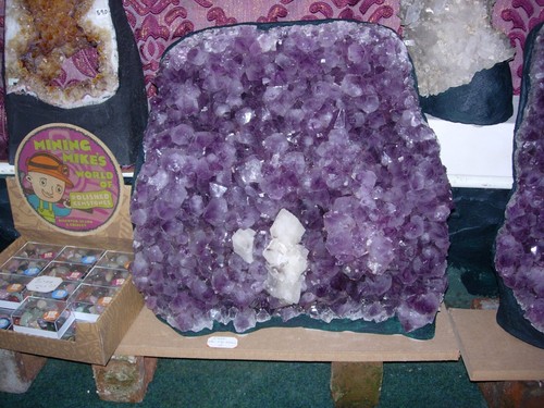 Amethyst geode huge slab 4 - amethyst,