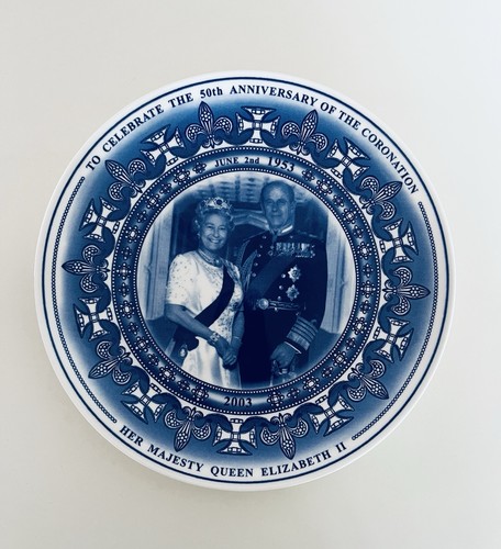 Wedgewood plate 50th - wedgewood,