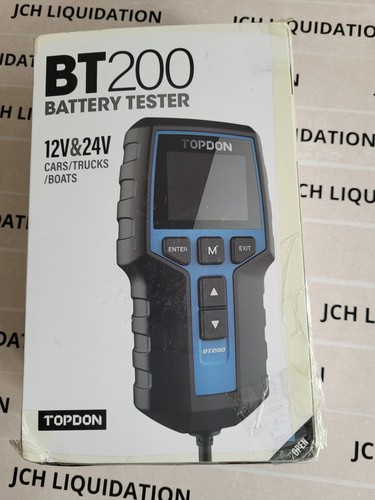 Topdon bt200 12v 24v - 12v, car