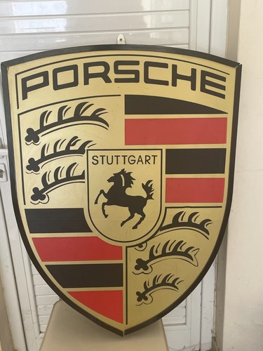 Vintage porsche dealership - vintage,