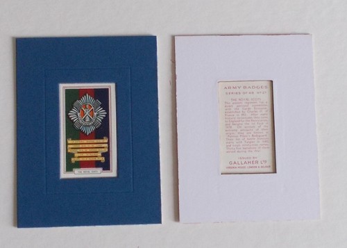 Cigarette card gallaher - by, gallaher's