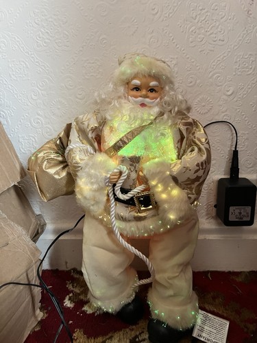 Santa light fibre - santa, up