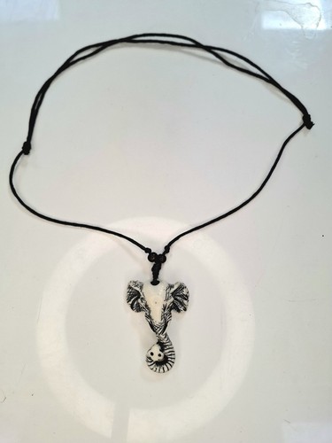 Black cord pendant - cord, necklace