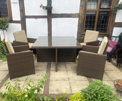 Hartman 5pc rattan effect - hartman,