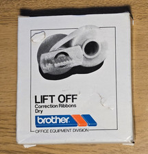 Genuine Brother LIFT OFF Correction Ribbons Dry - 5 in pack